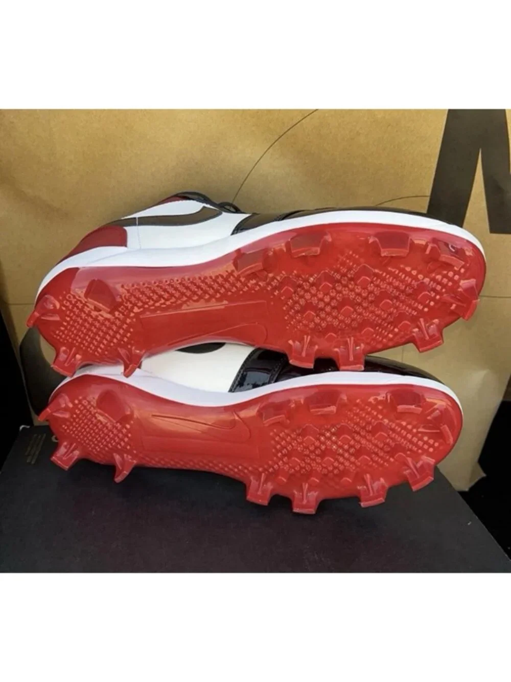 NEW Nike Air Jordan 1 Retro MCS Low Baseball Cleats CJ8524-600 Men Size 12